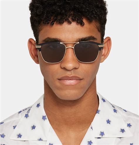 gucci endura square-frame acetate sunglasses